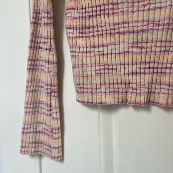 NWT Sincerely Jules Y2K Stretch Ribbed Knit Long Sleeve Sweater S - Picture 8 of 11